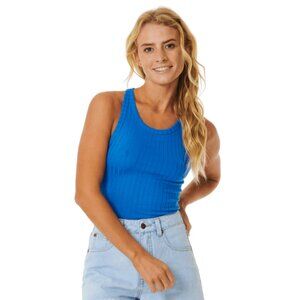 Rip Curl Women's Premium Rib Tank Royal Blue Size Medium